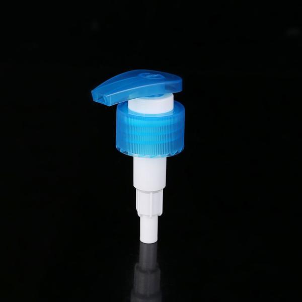 28/410 Ribbed Lotion Pump for Hand Pump in Blue
