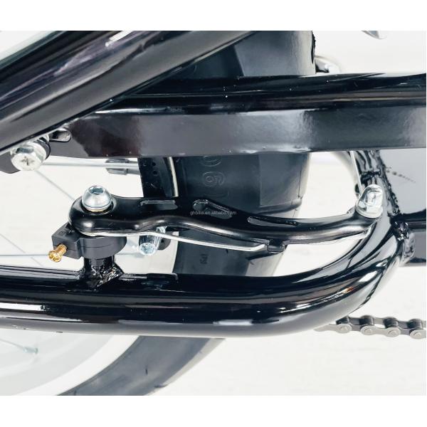 Gross Weight 25.0 KG 24-20" Single Speed Adult Chopper Bike with Steel Fork from OEM