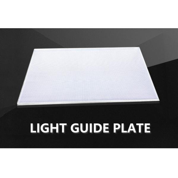 Optical Grade Acrylic Light Guide Plate Laser Dotting With Reflective Film,