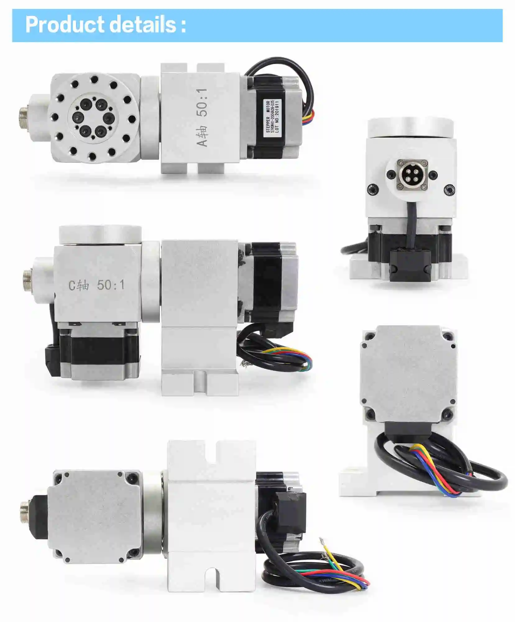 Rotary 4th 5th Axis CNC Indexing Dividing Head
