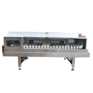 Stainless Steel 304 Glass Beer Bottle Washing Machine Inside And Outside Rinsing