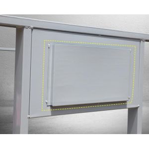 Powder Coated Steel Stackable Pallet Racks 1200*1200*1100mm For Goods Turnover