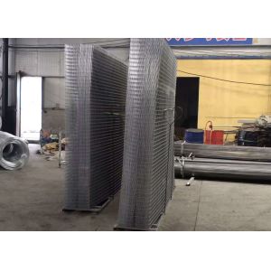 8 Gauge Welded Wire Mesh 75x75mm 3x3 Size With 350g/Sqm Zinc Rate