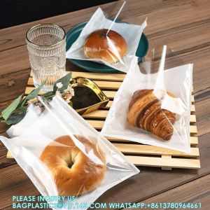 Heat-Sealable Bakery Bags Wax Paper Cookie Bags For Packaging Bag Baked Paper