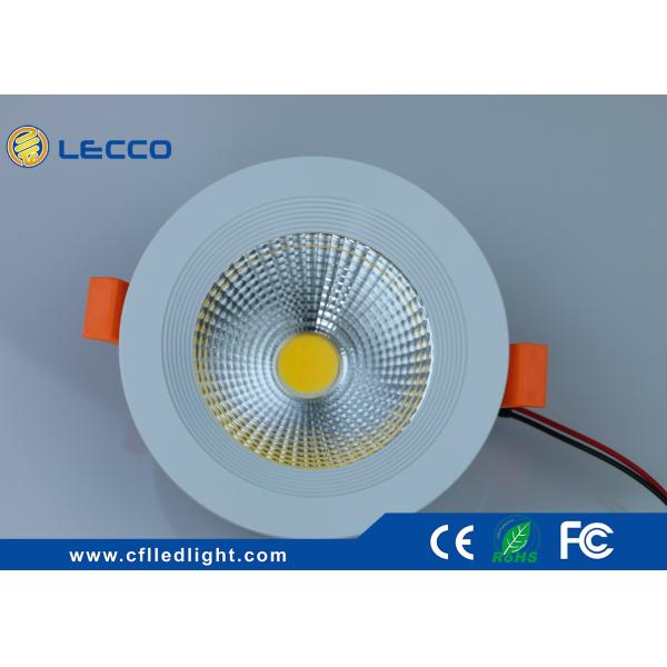 30 000H LED Recessed Downlight 10W 1000LM Fan Type COB Light Source 30 000H CRI > 80 300 LM