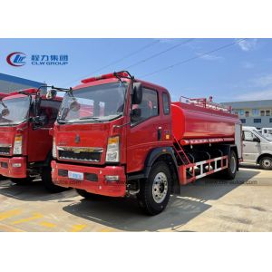 Sinotruk HOWO 4x2 140HP 10T Water Tank Fire Rescue Truck