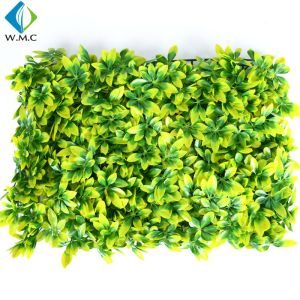 Outdoor Decoration Artificial Boxwood Grass , Topiary Artificial Moss Wall