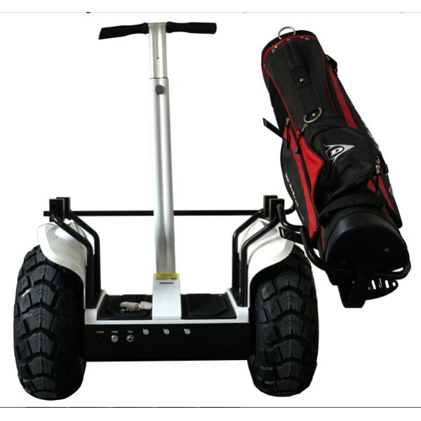 Smart Electric Scooter With Handle / Electric Golf Cart Scooter 43cm Vacuum