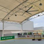 Ceiling Mounted 16FT HVLS Fan for Optimal Air Cooling and Ventilation in