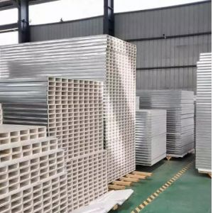 Color Steel Plate Glass Magnesium Board Fireproof Insulation Hollow Purification