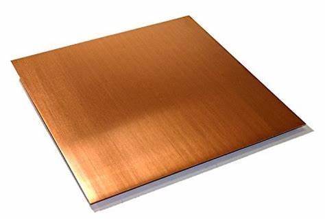 Buy C14500 C10100 Flat Copper Sheet Plate High Precision Machining 99.9 at wholesale prices