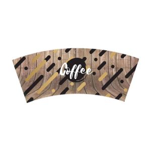 Printed 7oz 15PE Hot Paper Cup Raw Material