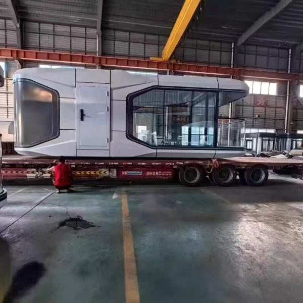 Buy Space Capsule House 11.5m with Solar Panels and LED Lighting at wholesale prices