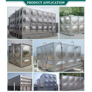 Stainless Steel Inflatable Water Tanks With Good Quality Sectional Large