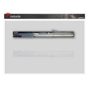 China Mitsubishi Type Elevator Landing Door Hanger 2 Panels Side Opening on sale