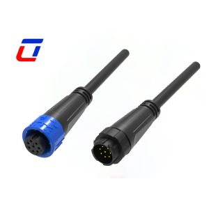 M16 IP67 Waterproof 8 Pin Male Female Cable Connector