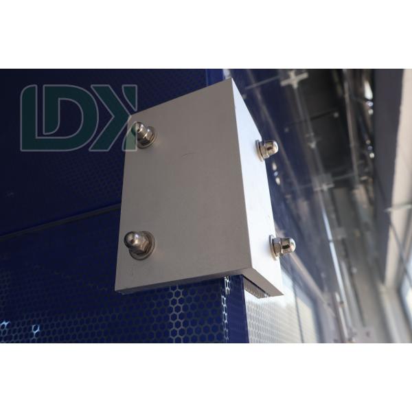 Red Panoramic Squash Venue LDK2022A With Customizable Design And Red Glass Wall