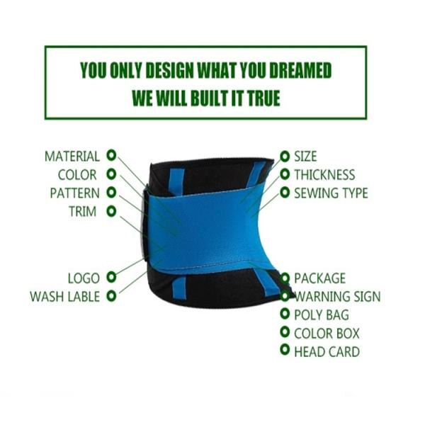 Adult Lower Waist Back Support Belt For Postpartum Women , Waist Trimmer Belt