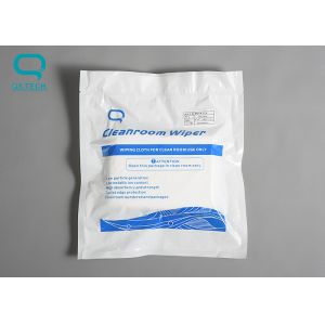 Medical Polyester Long Fiber Braided Clean Room Wipes Dust Free