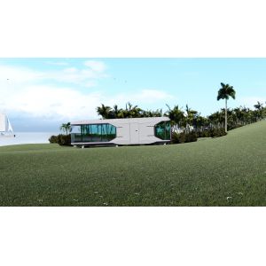 Smart Windproof Hotel Manufacturing Mobile Prefabricated Space Capsule Room