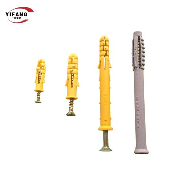 Buy Insulation 52mm 57mm Plastic Expansion Anchor Dowel Nail at wholesale prices