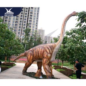 Alive Realistic Dinosaur Models Tail Movement In Coin Operated For Exhibition