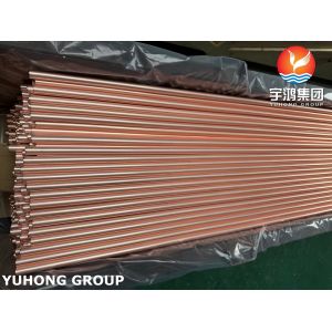 ASTM B111 C12200 Copper Tube for Condenser Heat Exchanger