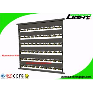Miners Cap Lamp Charging Rack With Detachable Modular Customization OEM