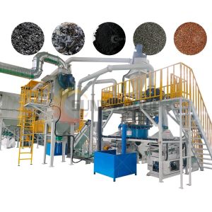 Lithium Battery Recycling Machine Crushing and Separating for Black Mass