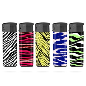 Refillable Electric Kitchen Lighter Animals Metal Custom Case Video Lighters