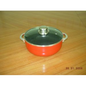 Aluminium Non-Stick Caldero Pot (Glass Cover available)