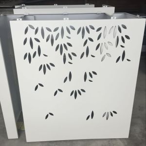 Perforated Aluminum Sheet Panels Pattern Custom For Aesthetic Building Decoration