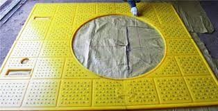 Buy Polyurethane Urethane PU Antiskid Cushions For Drilling Platform at wholesale prices