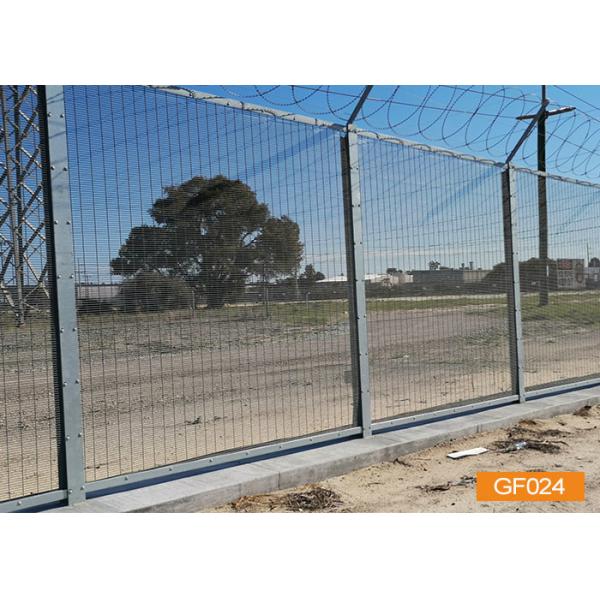 Buy 4mm Wire H post HD Galvanized Anti Theft Fence at wholesale prices