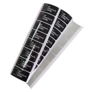 PS Insert Material Blister Card Packagingg Label Sticker Customzied Thickness