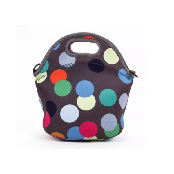 Buy Neoprene Lunch Reusable Gift Bags Insulated Lightweight Waterproof at wholesale prices