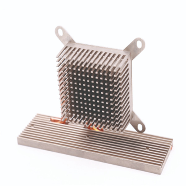 Professional Customized Large Aluminum Extrusion Heatsink with Heat Pipe 1