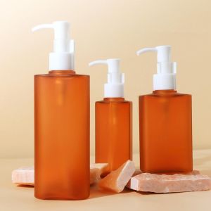 PET Plastic Lotion Bottle 50ml-500ml Customizable Cosmetic Packaging