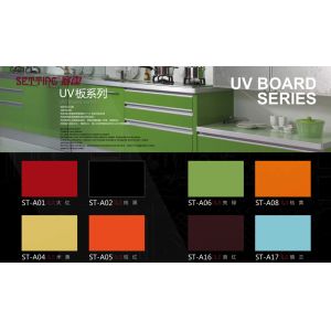 E1 grade UV MDF board for kitchen and Wardrop