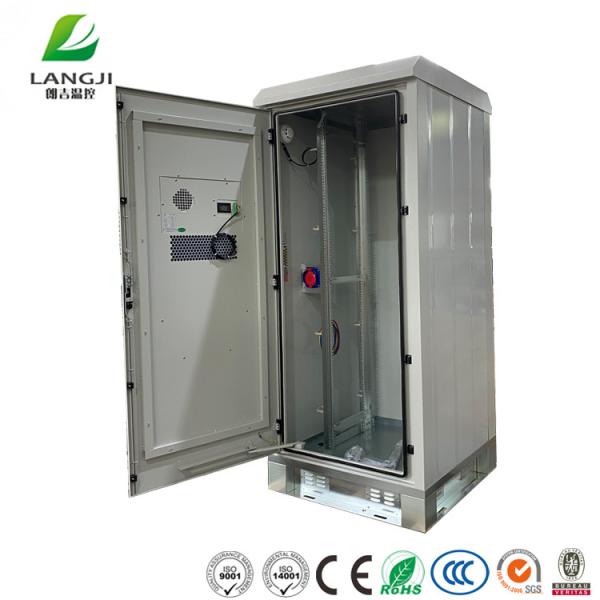 Buy 19" Rack Telecommunication Cabinet IP55 Pole Mount at wholesale prices