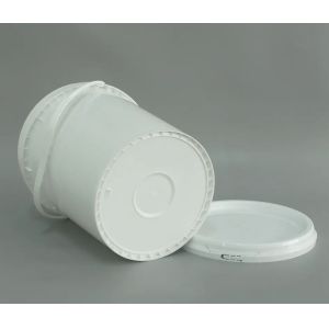 Round Lubricant Bucket for Heavy Duty Industrial Applications