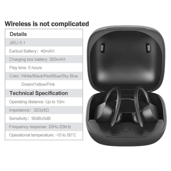 BT5.2 Earhook Style True Wireless Stereo Earphone Sports For Phone