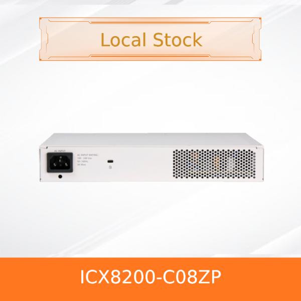 Buy RUCKUS ICX 8200-C08ZP Compact Multigigabit PoE++ Switch at wholesale prices