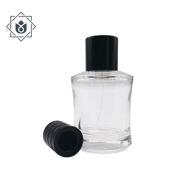 Cylinder Zamac Perfume Cap metal grey antique Color With Custom Logo And Text