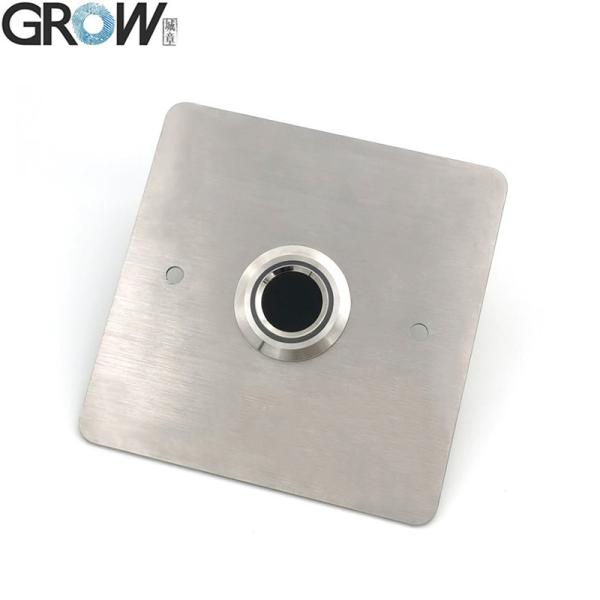 GROW R503-Iron Plate-M25 Stainless Steel Installation Plate For R503/R503-5V/R503Pro/R503S Fingerprint Sensor Module Scanner