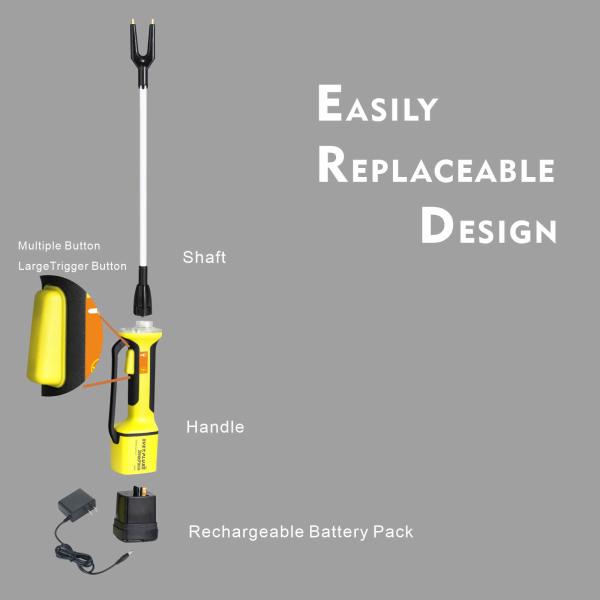 Buy High Voltage Cattle Prod Cow Shocker Stick IP67 33cm Shaft Moisture Resistant at wholesale prices
