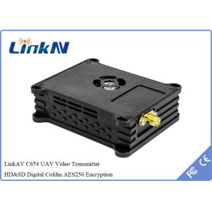 LKAV1614 Drone Data Link UAV HD/CVBS Video Transmitter AES256