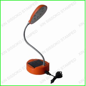 8LED solar desk lamp