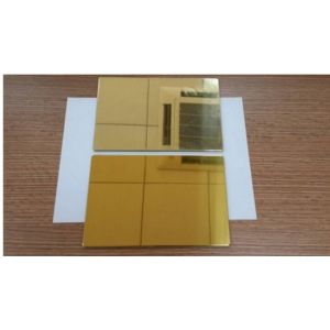 Smooth Mirror Aluminum Composite Panel With Wear Resistant Steel