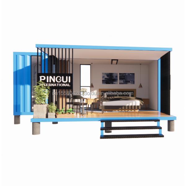 Customized 20ft Single Room Expandable Container Room with Modern Design and Aluminum Alloy Windows